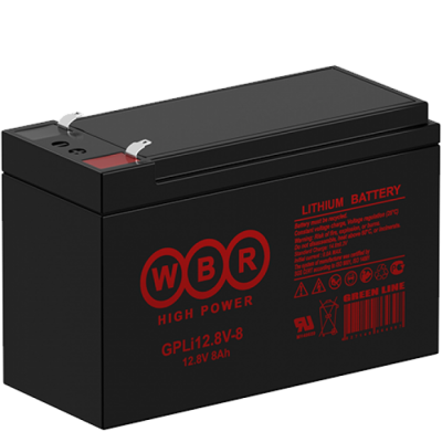 WBR Battery GPLI 12.8V-8K