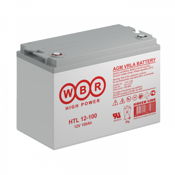 WBR Battery HTL 12-100