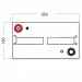 WBR Battery 3-EVF-180