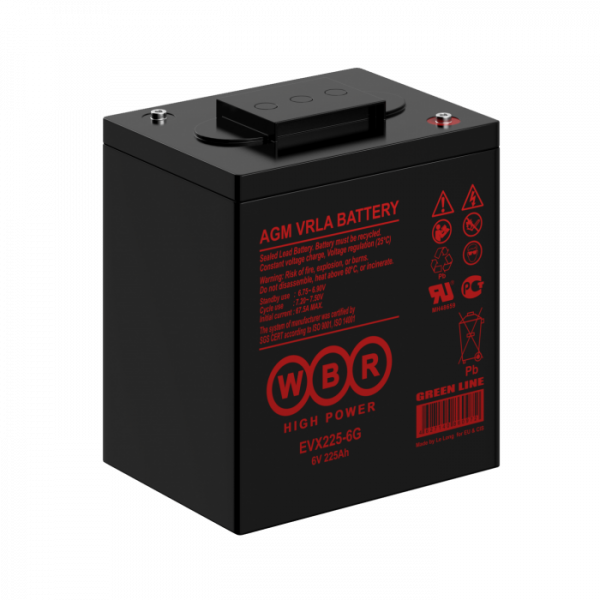 WBR Battery EVX 225-6G