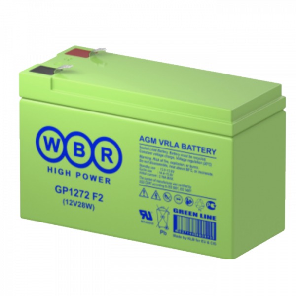 WBR Battery GP 1272 28W