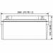WBR Battery EVX 65-12G