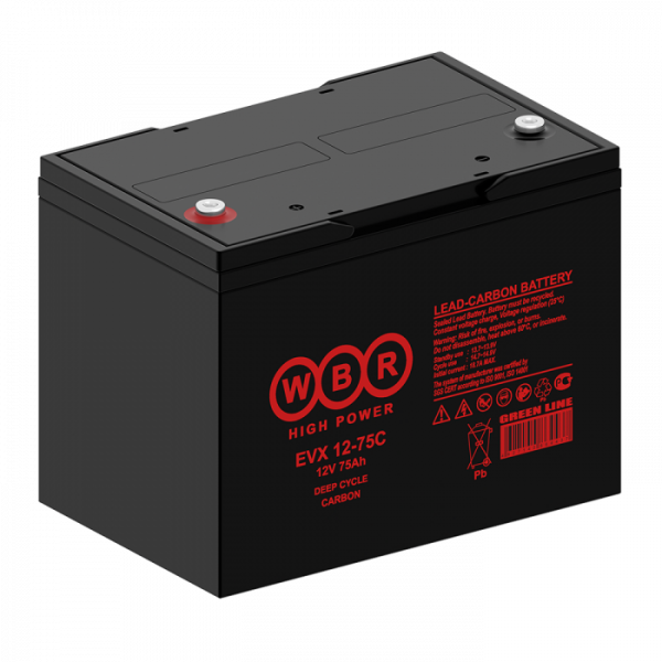 WBR Battery EVX 12-75C