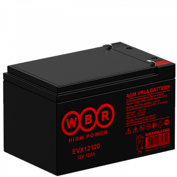 WBR Battery EVX 12120S