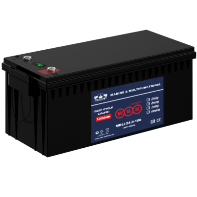 WBR Battery MBLi 24-100