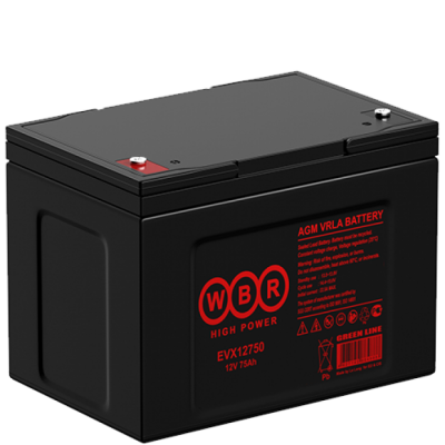 WBR Battery EVX 12750S