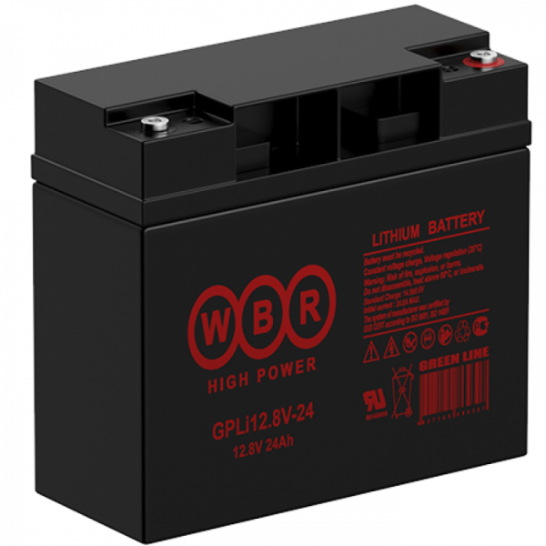 WBR Battery GPLI 12.8V-24K