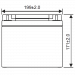 WBR Battery GPL 12400
