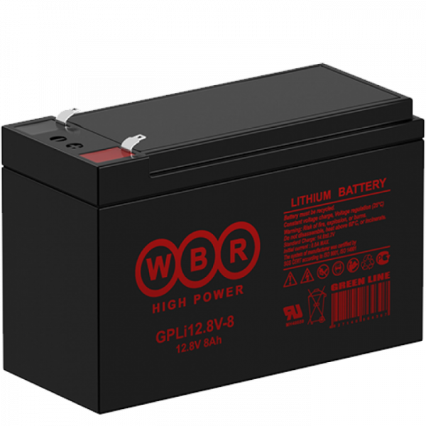 WBR Battery GPLI 12.8V-8K