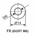 WBR Battery GPL 12650