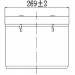 WBR Battery GPLG 12-250