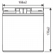 WBR Battery GPL 12880H